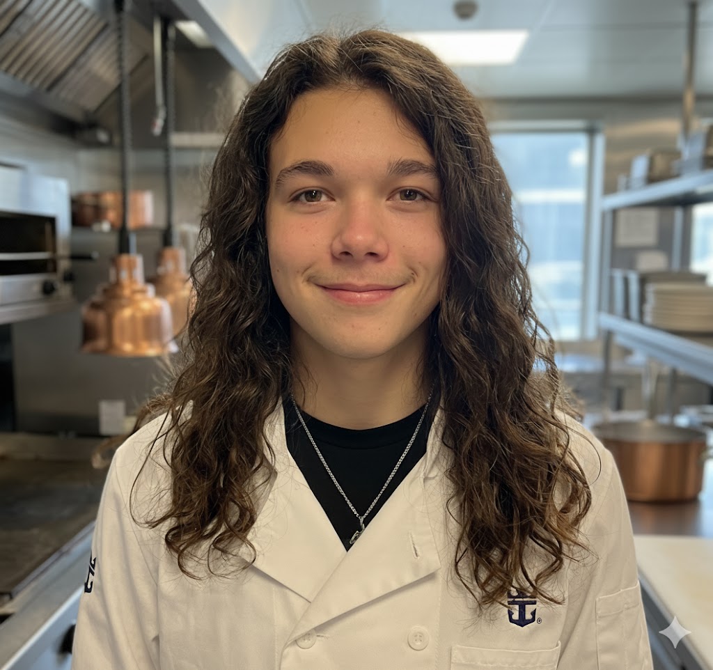 Photo of the young chef behind Rising Kitchen